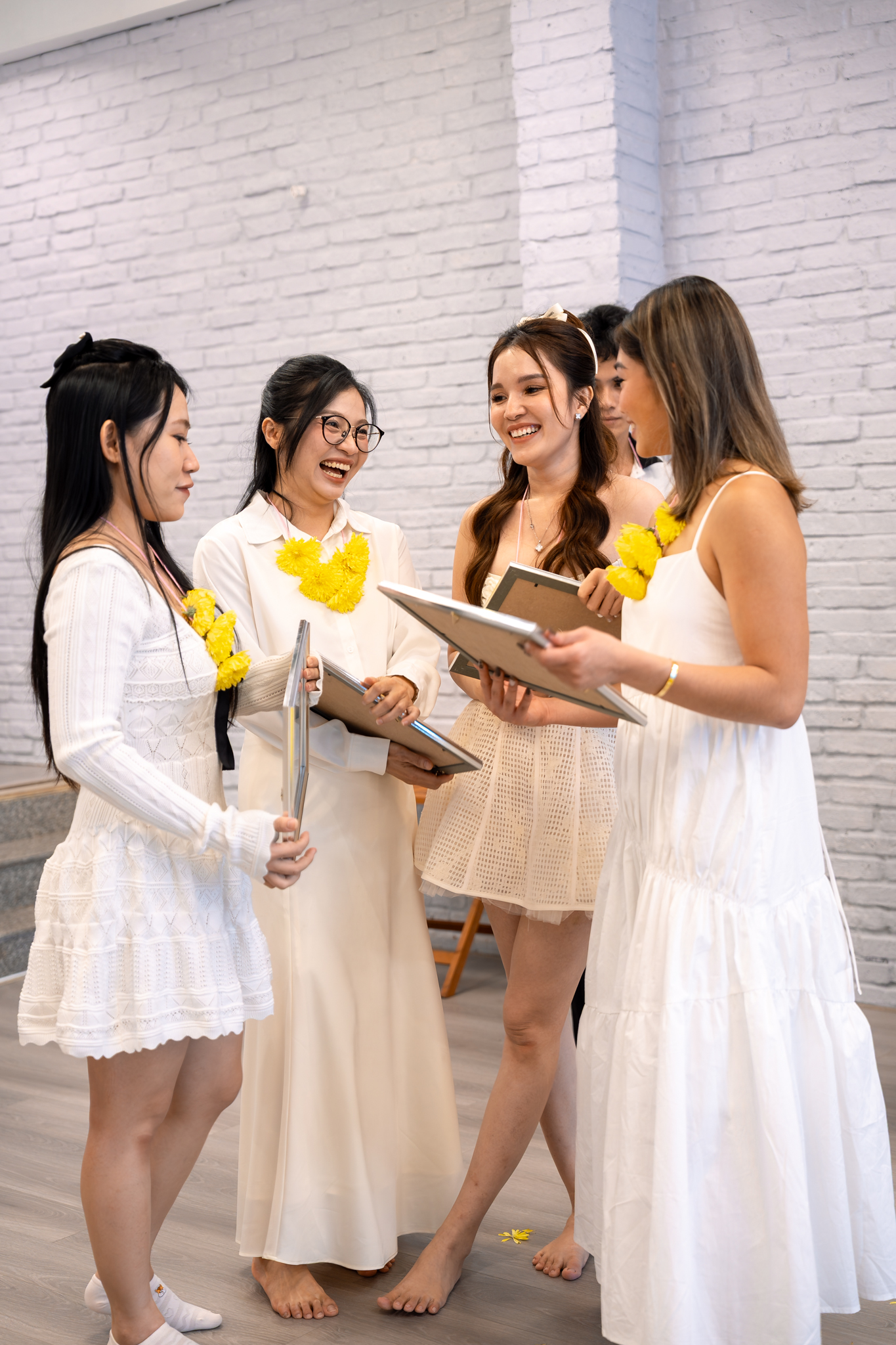 Yoga Students Meditation Ceremony in Vietnam